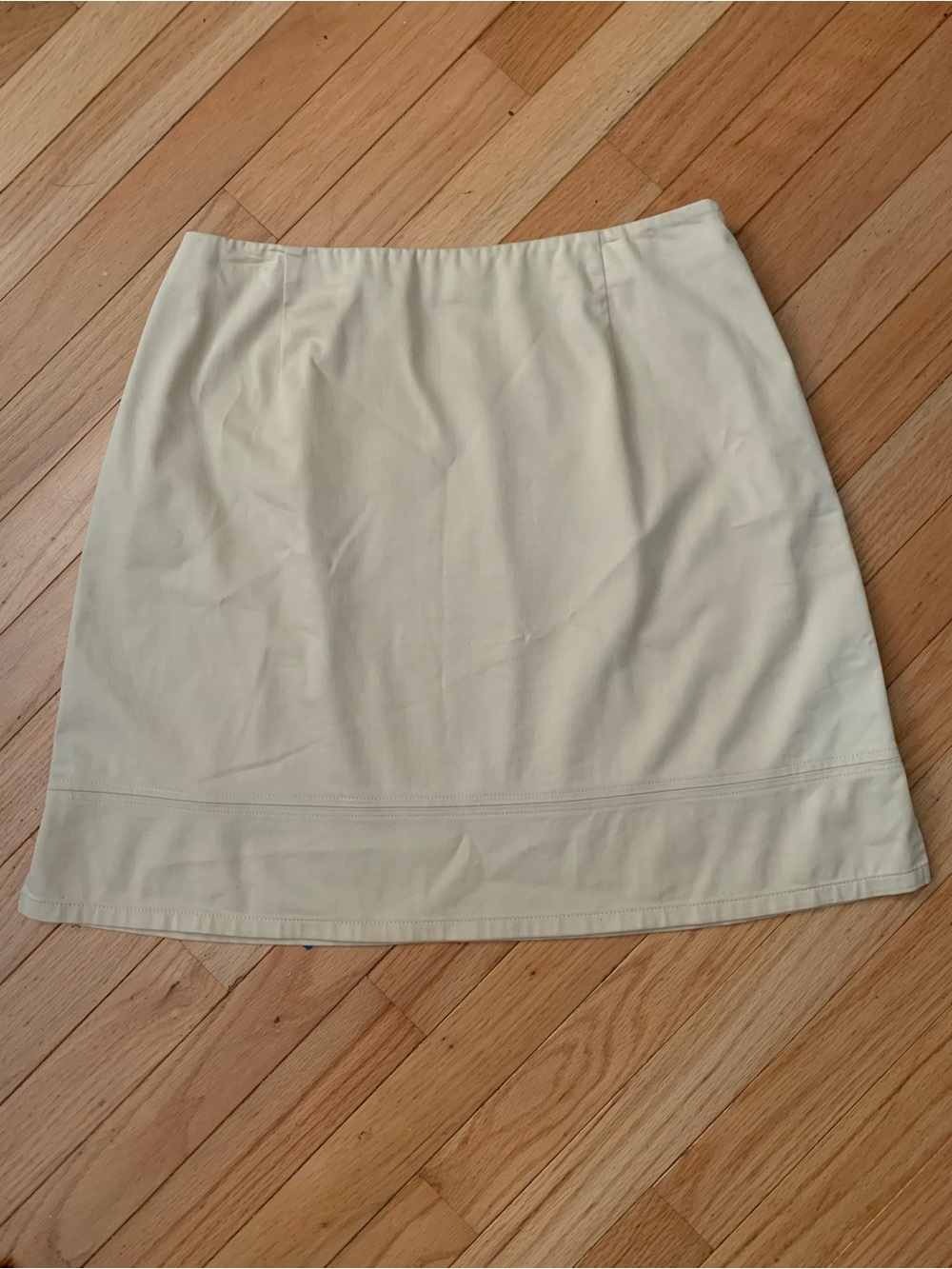 Banana Republic Light Cream A-Line Skirt